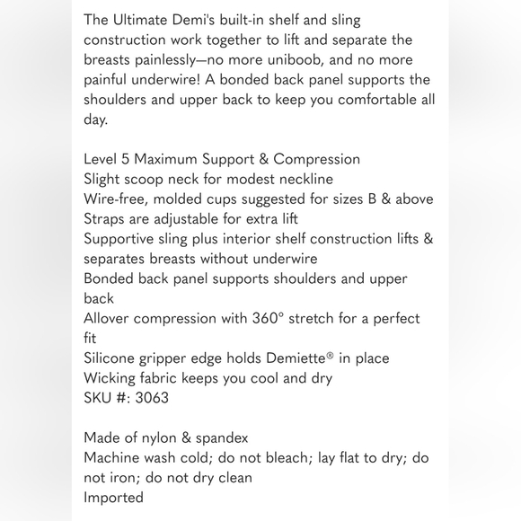 Ruby Ribbon Nude Ultimate Demiette Size 34 - Picture 10 of 10